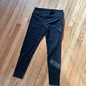 NWOT Victoria's Secret Black Leggings